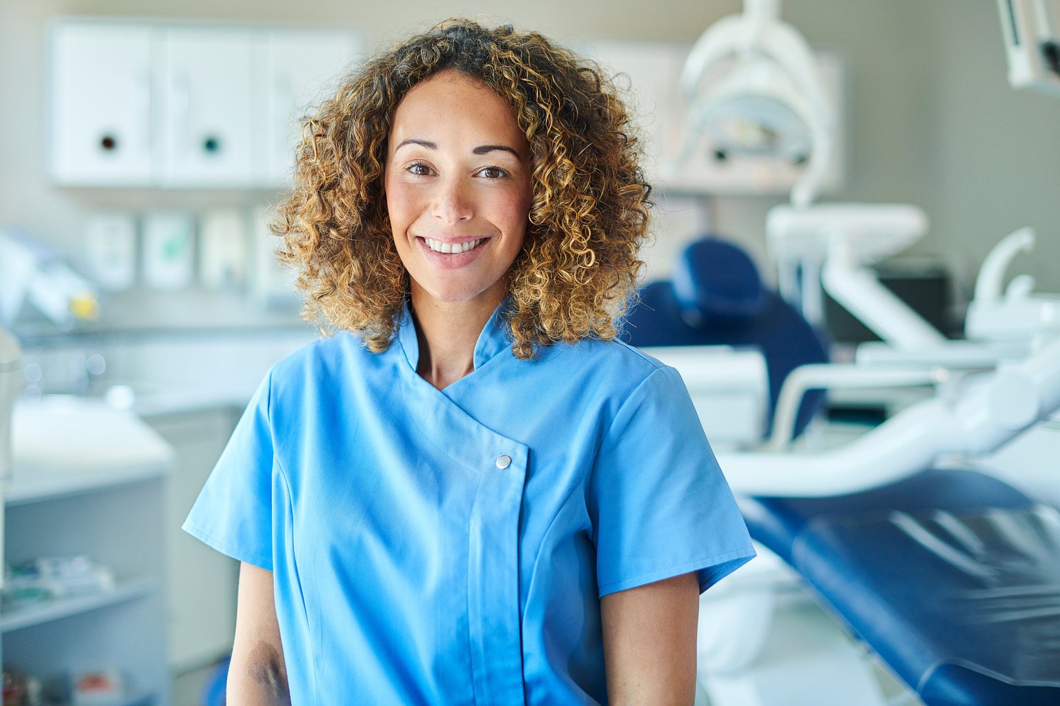 female dentist portrait